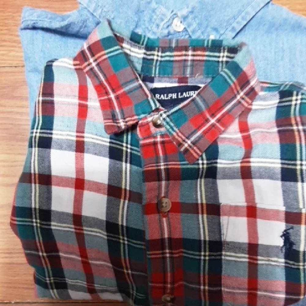 MINI BODEN  HANNAH KATE RALPH LAUREN Plaid and Solid‎ Button-Up Shirts (6)